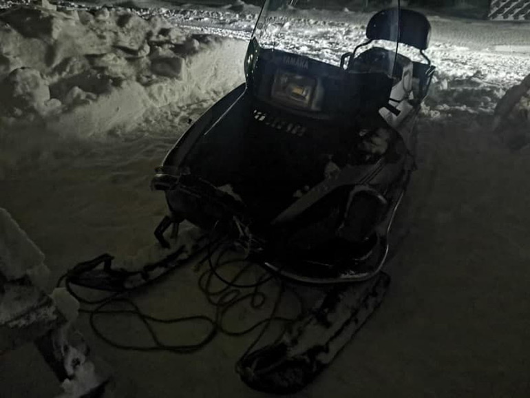 По вине пьяного водителя снегохода пострадал 8-летний ребенок